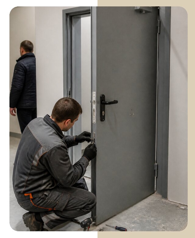 Ремонт противопожарной двери в Мариинске по цене 6629 р. | ДвериЛегко-Мрн